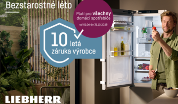 Získejte ZDARMA 10 let záruky na spotřebiče Liebherr