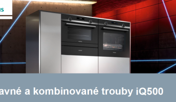 Vestavné a kombinované trouby Siemens iQ500