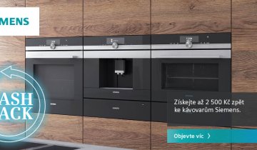 Cashback na kávovary Siemens