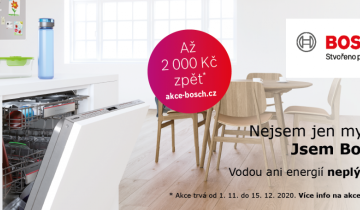 Cashback na myčky Bosch