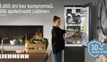 Získejte ZDARMA 10 let záruky na spotřebiče Liebherr