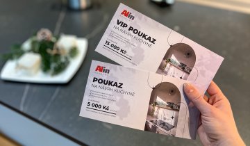 Dárkový poukaz na návrh kuchyně
