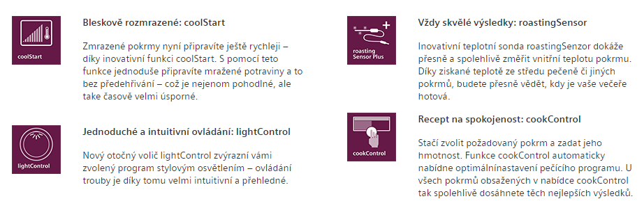 Vestavné a kombinované trouby Siemens iQ500